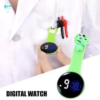 enfermera digital táctil reloj led pantalla de silicona de dibujos animados animal pulsera impermeable precioso túnica reloj de cuarzo
