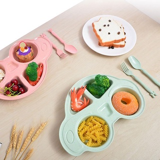 bebé silicona placa de succión vajilla niño niños coche comer alimentos tazón anti-caída complementario w3n0 (6)