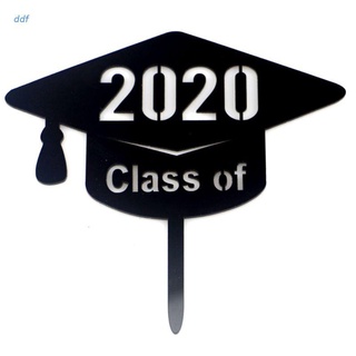 fdg personalizado clase de graduación de 2020 Cake Topper felicita a la universidad graduado de la escuela secundaria suministros de fiesta
