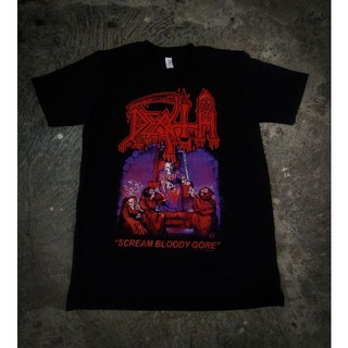 Camiseta de metal/camiseta de la muerte/muerte SCREAM sangrienta camiseta GORE