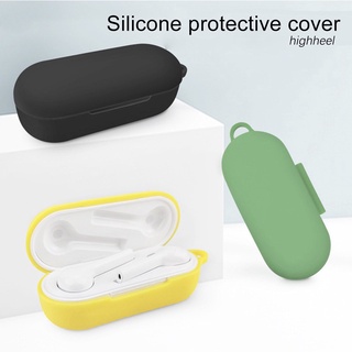 🙌 Funda protectora De silicón con mosquetón/audífonos Bluetooth Para Huawei Freebuds 3i Flypods 3 NHUk