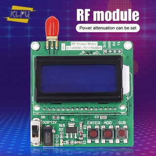 medidor de potencia preciso mini digital lcd rf medidor de potencia -75 ~ 16 dbm 1-600mhz radio