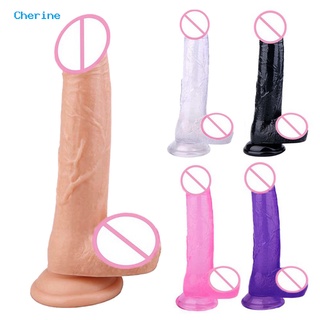 [♥CHER] Realistic Penis Dildo Suction Cup Female Vagina Stimulation Masturbation Toy