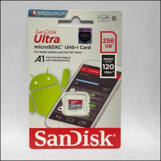Sandisk ULTRA A1 tarjeta MICRO SD 256GB ORIGINAL 256GB tarjeta MICRO SD