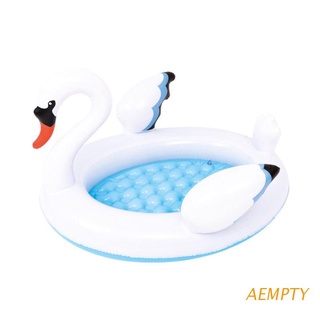 avacía verano inflable cisne piscina patio trasero bañera inflada niños bañera de baño