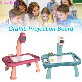 Proyector inteligente niños pintura mesa proyector juguete educativo aprender a dibujar juego conjunto para niños niños