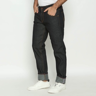 Papperdine Jeans hombres pantalones largos 313 Fw20 Raw Denim Sanforized Slim Fit 15 Oz Non Stretch Fash