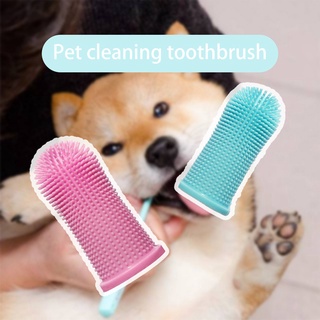 herramienta teddy pet cepillo de dientes dedo cepillo de dientes mal aliento perro cepillo de dientes limpieza de dientes