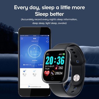 Smartwatch Y68 Reloj inteligentecon monitor de fitness con Bluetooth USB con monitor de presión arterial (3)