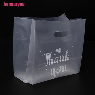 Honouryou@ 50 bolsas de plástico de agradecimiento bolsas de compras bolsas de regalo de boda (8)