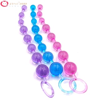 samuel0000 Anal Beads Sex Toys For Women Men Gay Plug Play Pull Ring Ball Anal Stimulator Butt Beads G Spot