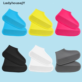LadyhouseJY Waterproof Shoe Cover Silicone Material Unisex Outdoor Reusable Shoes Protectors Hot Sell (4)