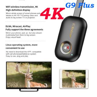 Mirascreen G9 Plus 5G 4K DLNA inalámbrico Mirascreen pantalla Dongle espejo Miracast Airplay DLNA receptor
