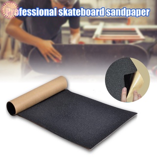 Skateboard Grip cinta hoja negro burbuja libre impermeable Longboard Griptape papel de lija para Rollerboard