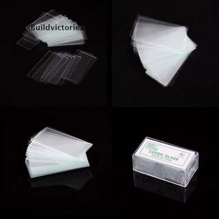 Bdvs 100 piezas de cristal Micro cubierta Slips 24x50mm - microscopio Slide Covers MY