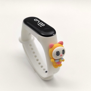Los niños LED electrónico reloj de animación Xiaomi 3 luz blanca muñeca de dibujos animados pulsera de los hombres y las mujeres impermeable reloj táctil caliente al por mayor (8)