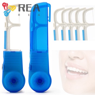 Dental Floss Holder Tooth Cleaning Portable Teeth Oral Care Tool Household Travel