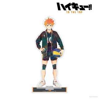 Haikyuu action figure Peripheral Acrylic Model Toy Hinata Shoyo volleyball Home Decor Birthday Gift 16CM Anime
