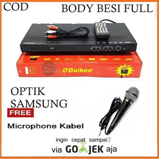 Dvd Daiken DK-575D reproductor de DVD libre Cable de micrófono VCD/CD-R/USB/reproductor MP3 samsung
