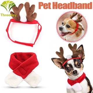 Suministros para mascotas accesorios de navidad para perros horquillas para gatos accesorios de navidad cornamentas diadema perro sombrero (1)