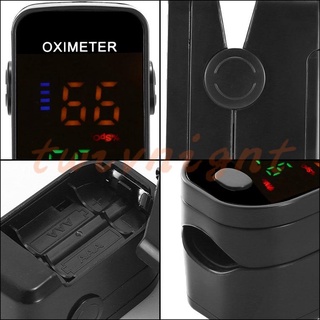 Oxímetro de pulso portátil flashdurable/Clip de dedo deportivo/pantalla LED de 4 colores (7)