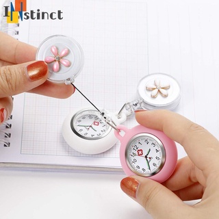 INSTINCT - reloj de bolsillo con Clip retráctil, diseño de enfermera (8)