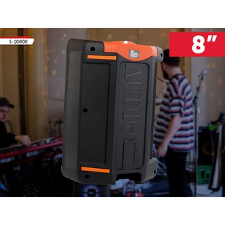 Bocina Bluetooth de 8" para Karaoke con Micrófono y Control (3)