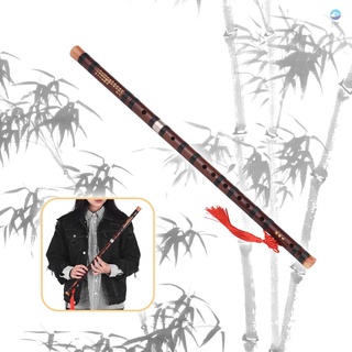 C Key Instrumento Tradicional Dizi Flauta De Bambú Amargo Con Nudo Para Principiantes