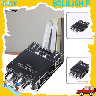 <Bolilishp> Conector de cobre DC amplificador de potencia 5.0 Subwoofer de doble canal de Audio estéreo módulo de buena calidad de sonido para cine en casa
