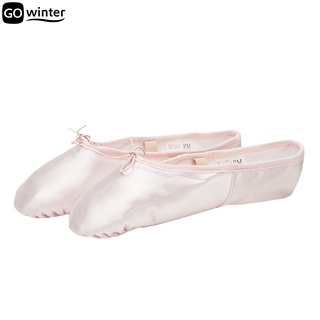 gowinter Wide Application Ballet Pointe zapatillas cinta profesional Ballet zapatos de baile reutilizables para niñas (5)