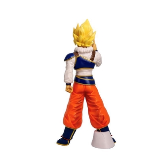 28cm Dragon Ball Z el traje especial Super Saiyan Son Goku estatua figura modelo de juguete (5)