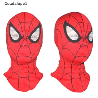 (Guadalupe1) Super Heroes Spiderman Máscara Adulto Niños Cosplay Disfraz Fiesta Araña MX