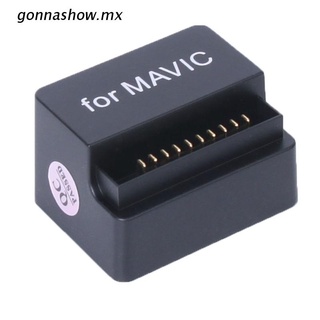 gonnashow.mx drone 2 puertos usb cargador convertidor para mavic pro batería a power bank adaptador