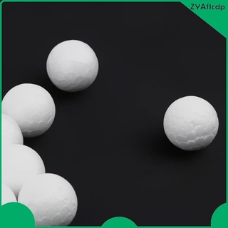 100pcs Slime Foam Beads Foam Balls, Polystyrene Foam Beads Craft, Modeling Foam Balls Craft Supplies, White Foam Balls