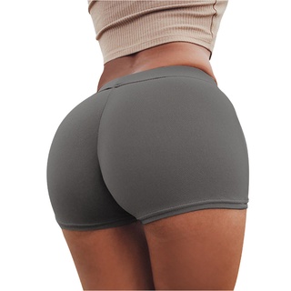 pantalones de verano de las mujeres pantalones cortos deportivos gimnasio entrenamiento cintura flaco yoga pantalones cortos
