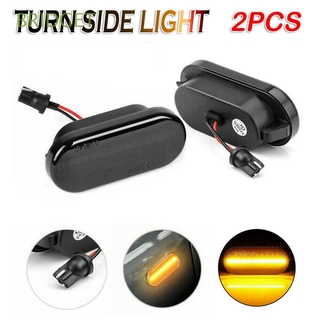 bridget 2pcs luces de coche auto coche marcador lateral indicador de luz de señal de giro singal para vw golf mk4 dinámico que fluye la luz repetidor de alta calidad led lámpara