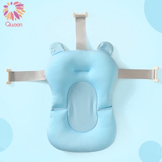 bebé plegable bañera de baño almohadilla de seguridad infantil ducha antideslizante cojín de plástico (8)