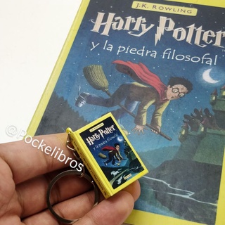 Llavero, Mini libro Harry Potter y la piedra filosofal