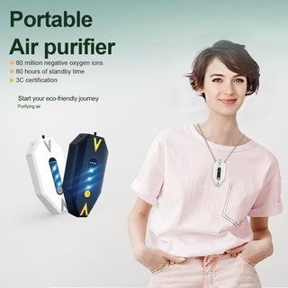 ▷ Necklace air purifier mini negative ion divided anthoboxaldehyde hanging neck air purifier KADION (4)