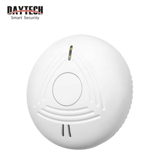 Daytech - sensor de humo de batería de 10 años, alarma de incendios inalámbrica independiente (SM13)