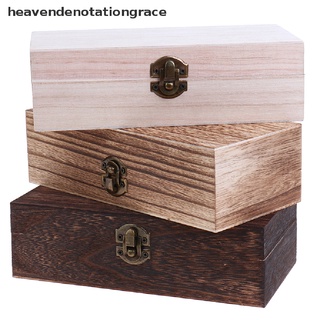 he2mx retro joyero caja de escritorio de madera clamshell almacenamiento decoración de mano caja de madera martijn