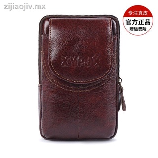 ▦✢▧first layer cowhide men s bag pure leather men s bag leather wallet men s cowhide small bag business casual small bag trendy brand wallet