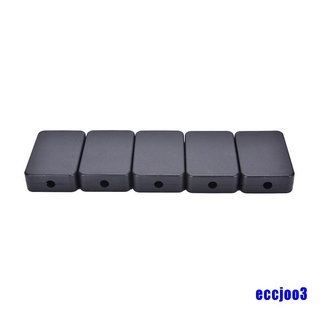5pcs plástico eléctrico negro impermeable caso proyecto caja de unión 48*26*15mm