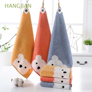 hangjian - toalla de cara para colgar, toalla de baño, toallas para saliva, bebé recién nacido, cómodo de dibujos animados, pañuelo para niños, multicolor