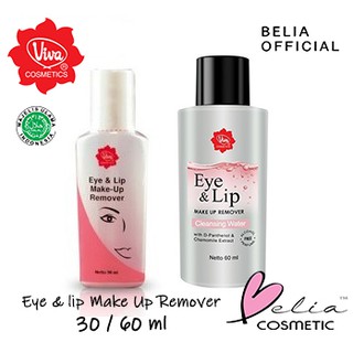 Belia Viva Eye & Lip maquillaje removedor 30/60 ml HALAL BPOM