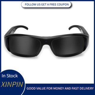 Xinpin MiNi HD 1080P cámara espía gafas de sol ocultas gafas de sol DVR grabadora de vídeo uf