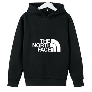 The North Face 4-14años niños de manga larga sudadera con capucha suéter de la cara del norte niños y niñas moda Casual Tops al por mayor