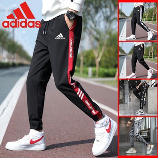Crazy salesAdidas hombres casual pantalones deportivos jogging pantalones fit moda Adidas pantalones deportivos