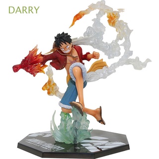 DARRY PVC Action Monkey D Luffy Model Three-knife Roronoa Zoro Figurine Gift Colossum Battle Ver Collection 21cm Action Figure