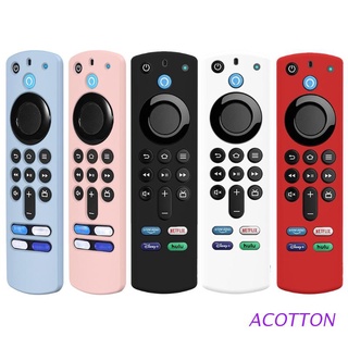 ACOTTON-Funda De Silicona Compitable Con Amazon Fire TV Stick (3a Generación) Con Voz Alexa